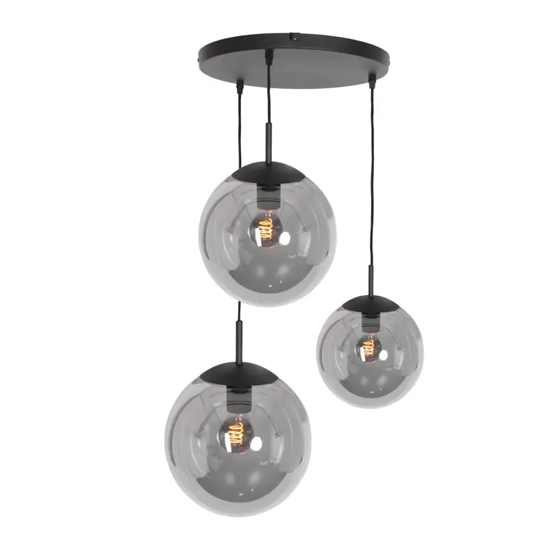 Foto 2 Hanglamp Bollique 3123ZW Zwart Bollique 3123ZW