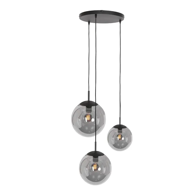 Foto 11 Hanglamp Bollique 3123ZW Zwart Bollique 3123ZW