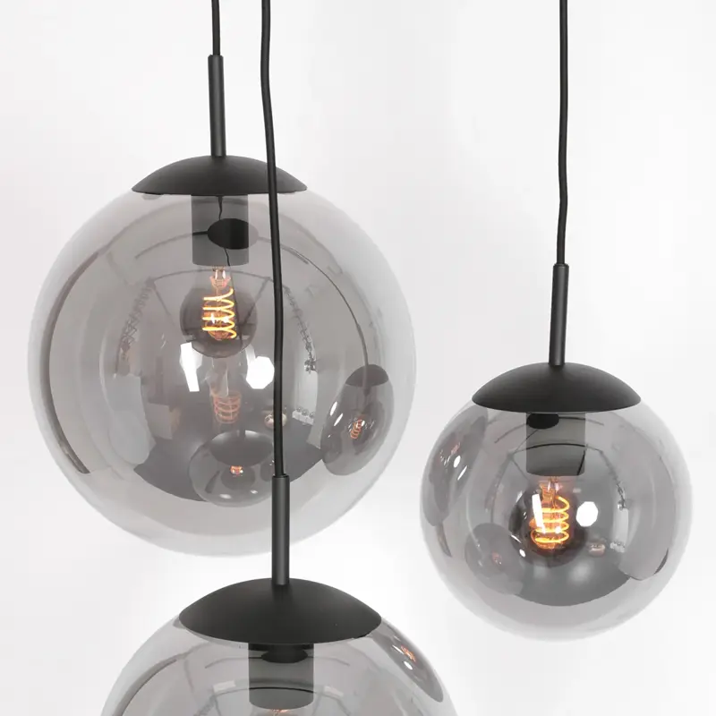 Foto 6 Hanglamp Bollique 3123ZW Zwart Bollique 3123ZW