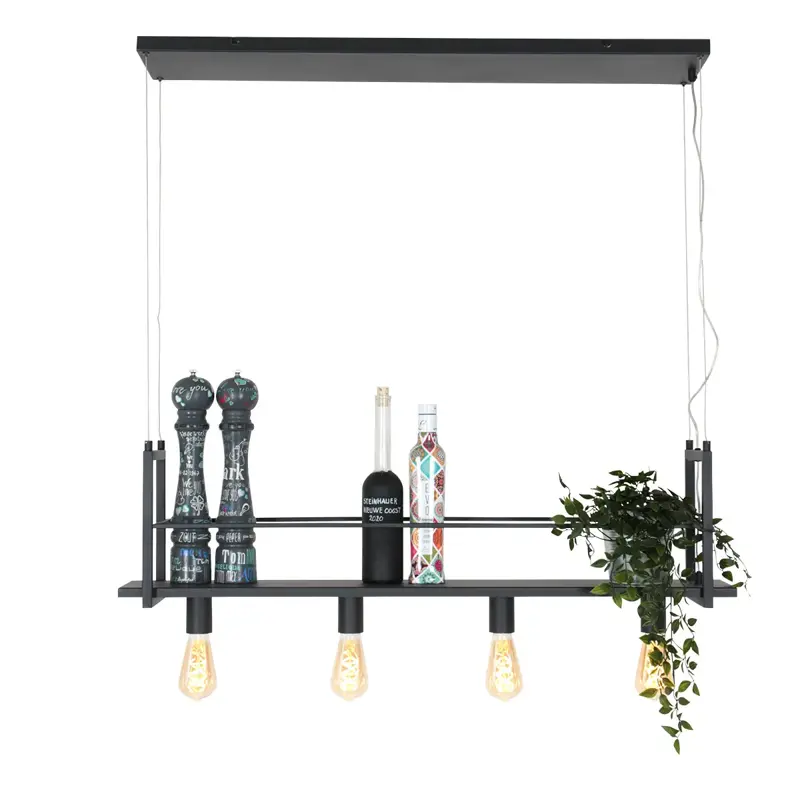 Foto 1 Hanglamp Buckley  2983ZW zwart Buckley 2983ZW