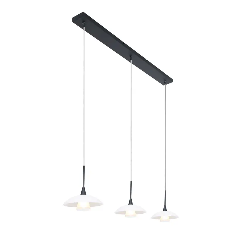 Foto 1 Hanglamp Tallerken 2654ZW Zwart Tallerken 2654ZW