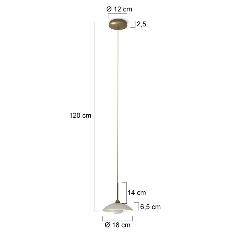Foto 7 Hanglamp Sovereign Classic 2740BR Brons Sovereign classic 2740BR