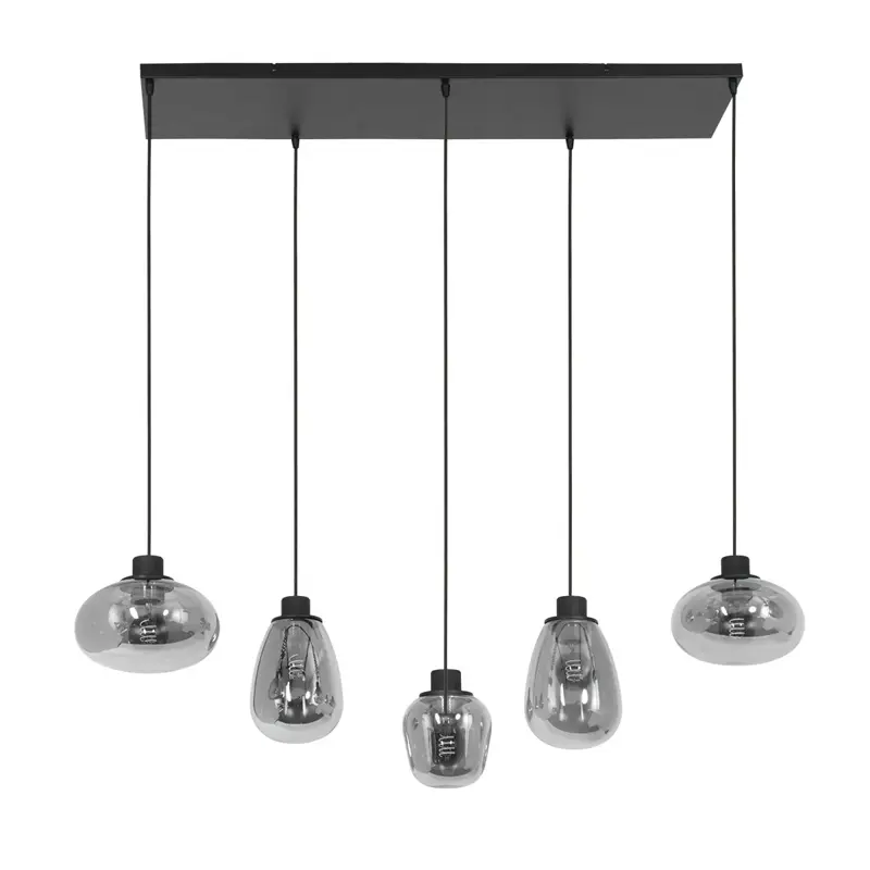 Foto 1 Hanglamp Reflexion 3078ZW Zwart Reflexion 3078ZW