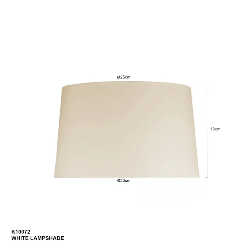 Foto 4 Lampenkap K10072S Wit Chintz Lampenkappen K10072S
