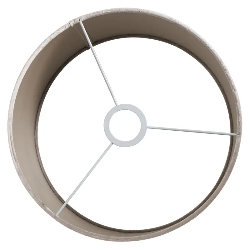 Foto 4 Lampenkap K7396GS Fluweel Zilver Lampenkappen K7396GS