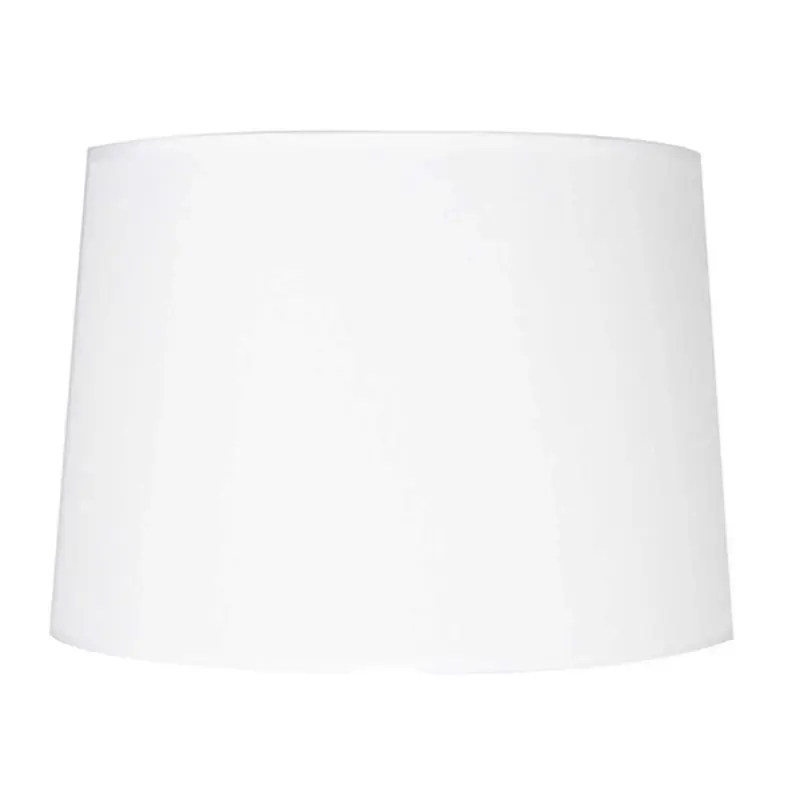 Foto 1 Kap Rond K7661QS Wit Linnen Lampenkappen K7661QS