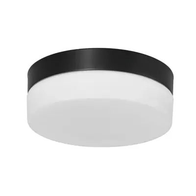 Foto van Plafondlamp Ikaro 1363ZW Zwart Ikaro 1363ZW