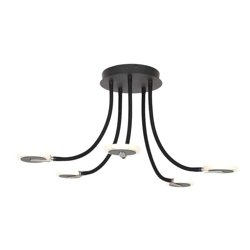 Foto 8 Plafondlamp Turound 3375ZW Zwart Turound 3375ZW