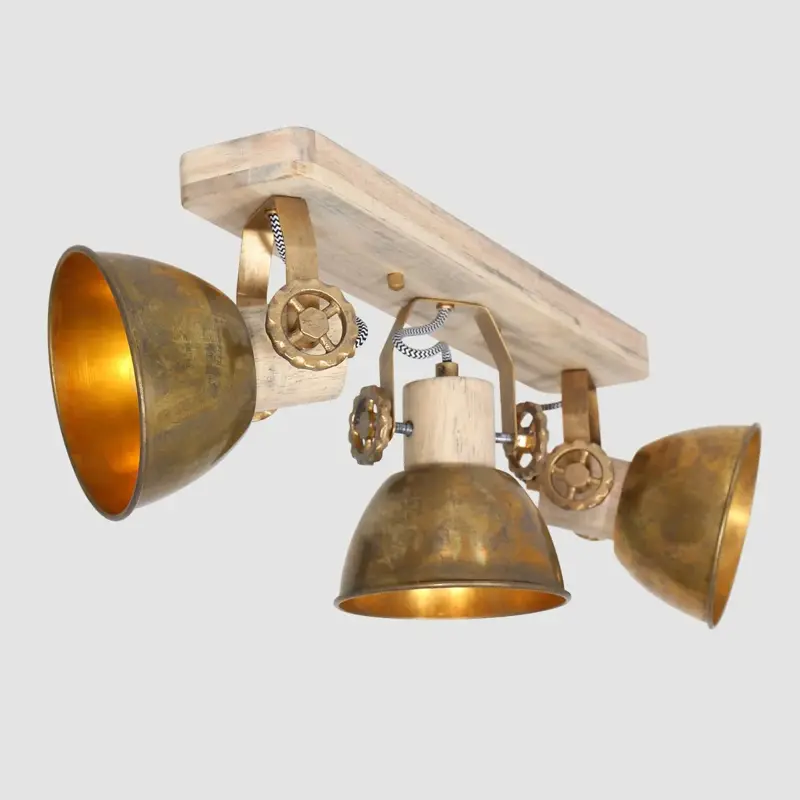 Foto 15 Plafondlamp Gearwood 2133BR Brons Gearwood 2133BR