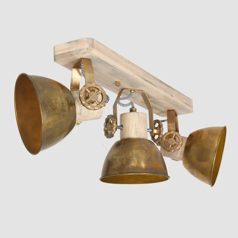 Foto 16 Plafondlamp Gearwood 2133BR Brons Gearwood 2133BR