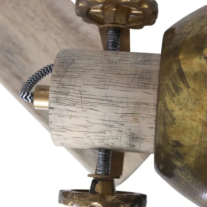 Foto 10 Plafondlamp Gearwood 2133BR Brons Gearwood 2133BR