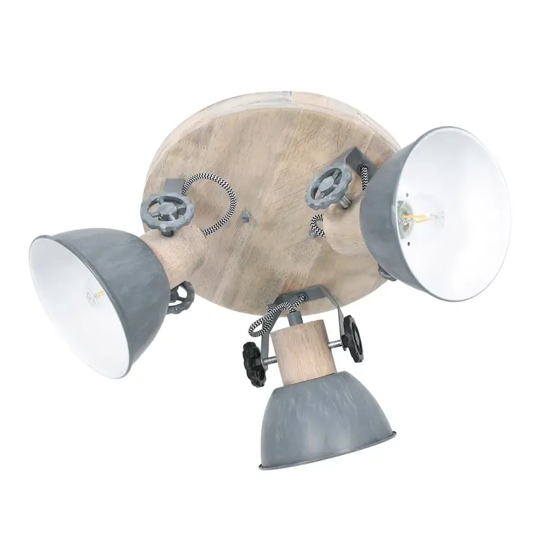 Foto 12 Plafondlamp Gearwood 3063GR Grijs Gearwood 3063GR
