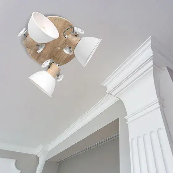 Foto 2 Plafondlamp Gearwood 3063W Wit Gearwood 3063W