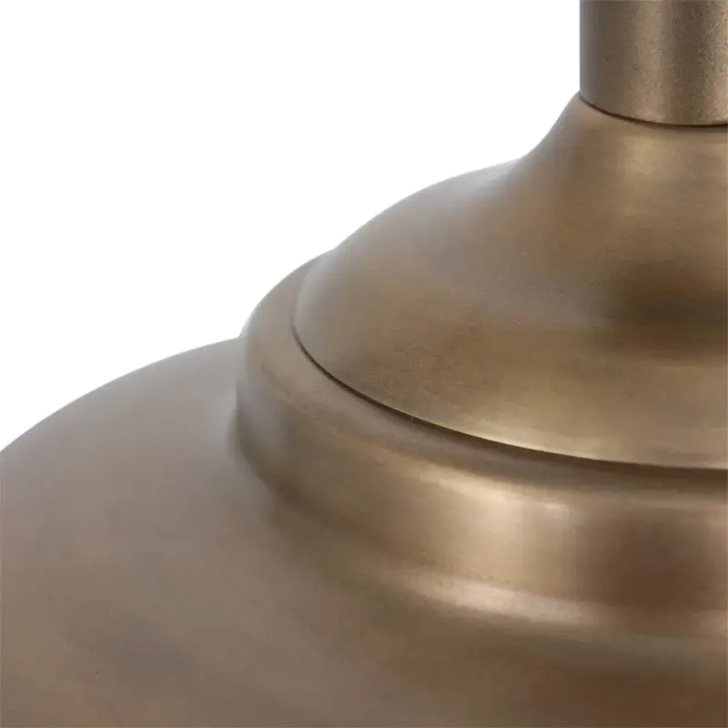 Foto 3 Tafellamp Brass 3307BR+K1068VS Brons-Fluweel Groen Brass 7205BR