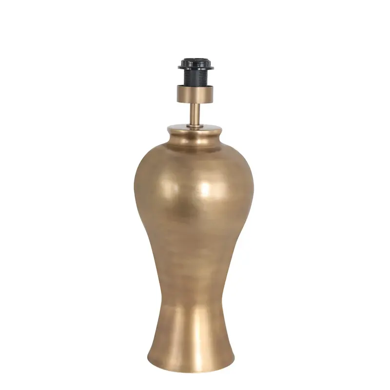 Foto 2 Tafellamp Brass 3308BR+K1068VS Brons-Fluweel Groen Brass 7307BR