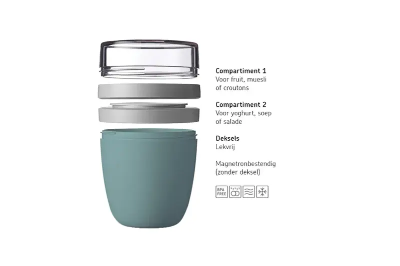 Foto 2 Lunchpot Ellipse Nordic Blue