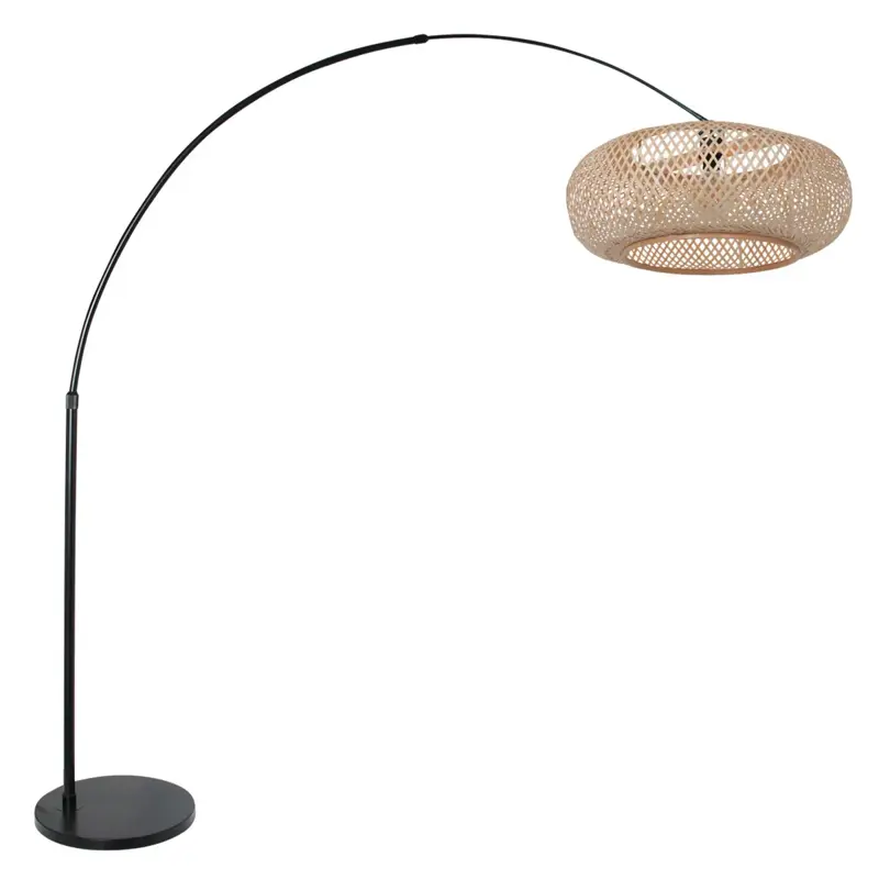 Foto 1 Vloerlamp Sparkled Light 7268ZW+K2000HS Zwart-Bruin Sparkled Light 7507ZW