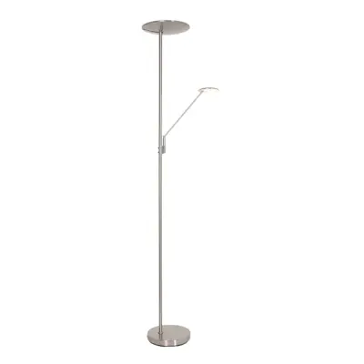 Foto van Staalkleurige vloerlamp Daphne 3392ST Daphne 3392ST