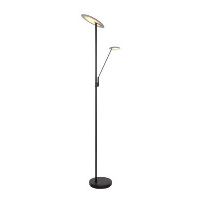 Foto van Zwarte vloerlamp Daphne 3392ZW Daphne 3392ZW