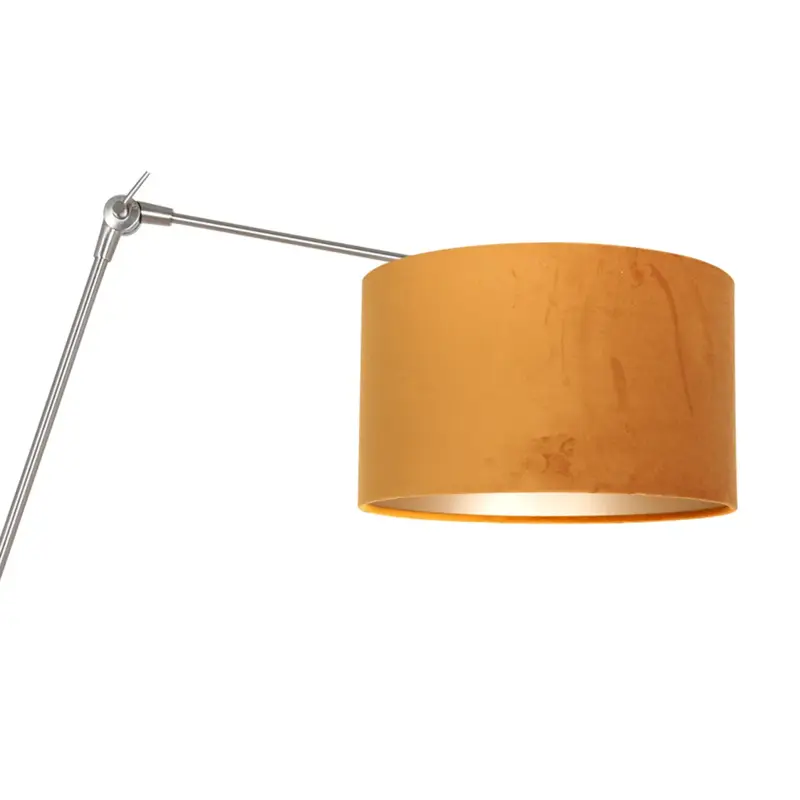 Foto 15 Wandlamp Prestige Chic 7396ST+K7396KS Staal-Fluweel Goud Prestige Chic 8111ST