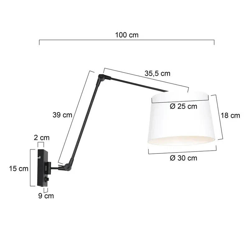 Foto 5 Wandlamp Prestige Chic 7396ZW+K10072S Zwart-Wit Chintz Prestige Chic 8186ZW