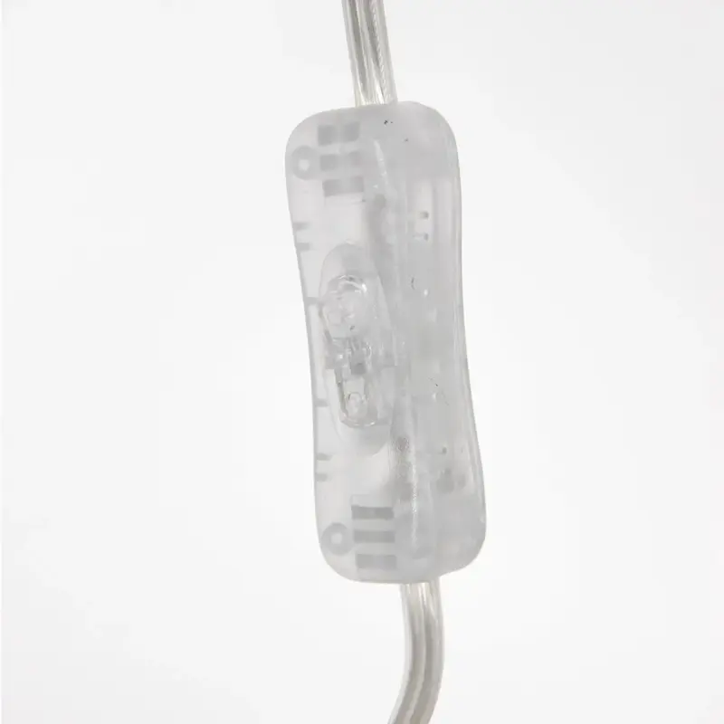 Foto 10 Wandlamp Sparkled Light 1481ST+K1001QS Staal-Wit Linnen Sparkled Light 8198ST