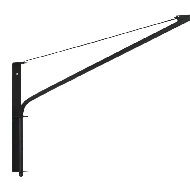 Foto 3 Wandlamp Elegant Classy 2574ZW+K1066NS Zwart-Sizoflor Zwart Elegant Classy 9320ZW