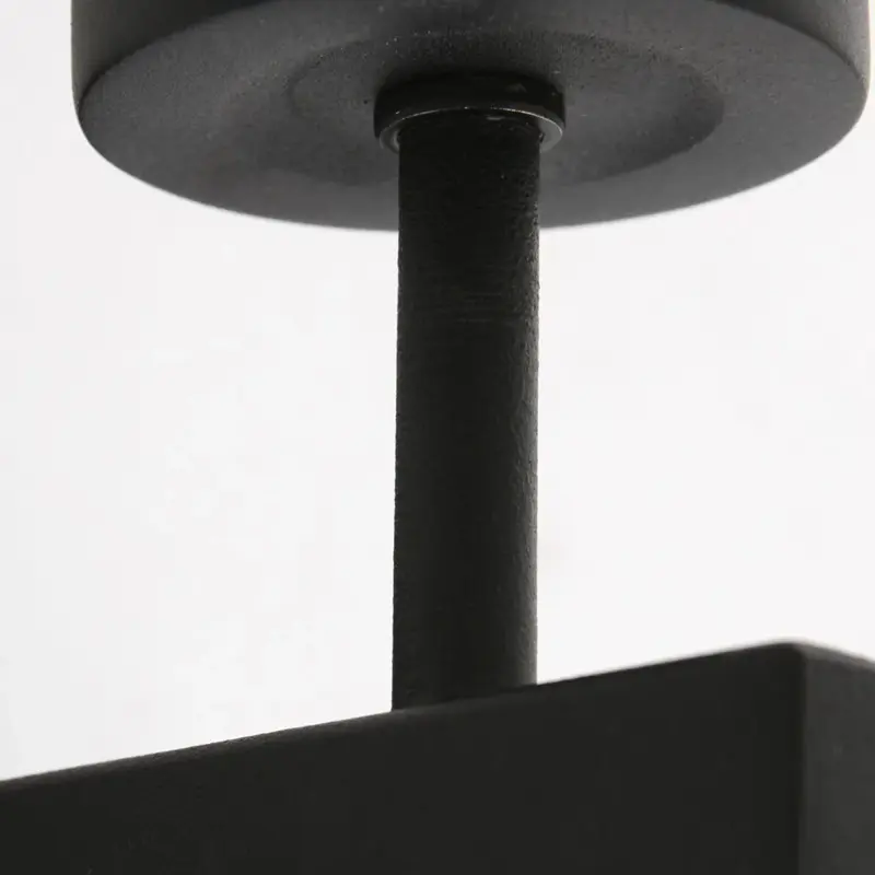 Foto 7 Wandlamp Stang 8251ZW Zwart + Kap Velours Blauw Stang 8251ZW