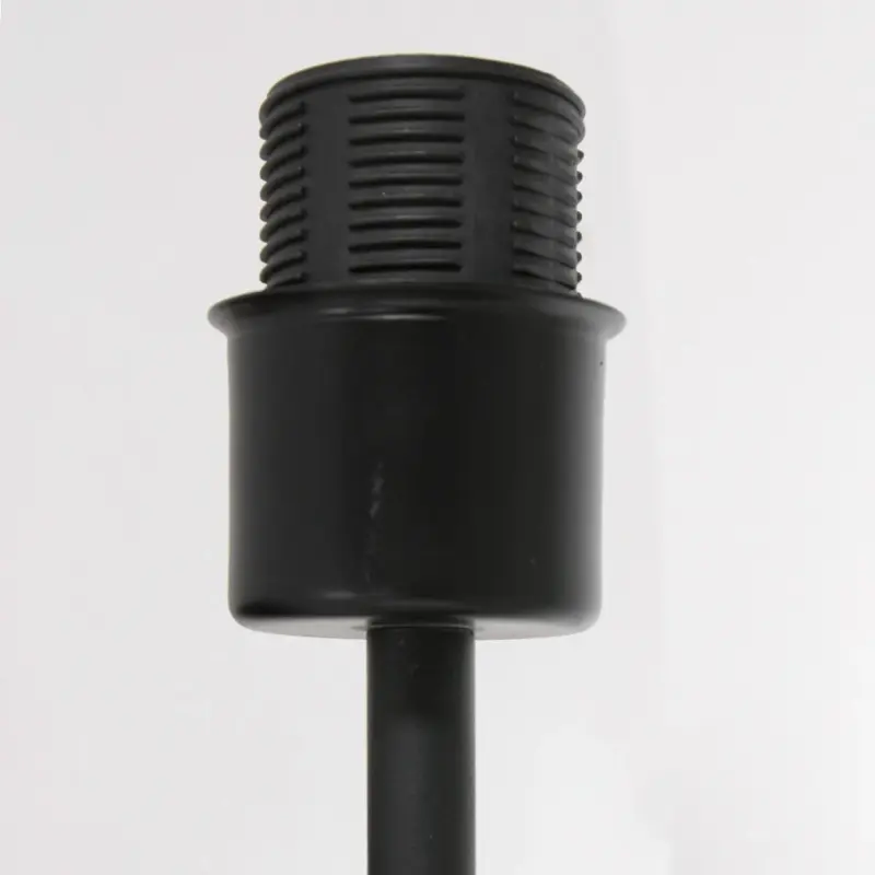Foto 7 Wandlamp Stang 8207ZW Zwart + Kap Velours Goud Stang 8207ZW