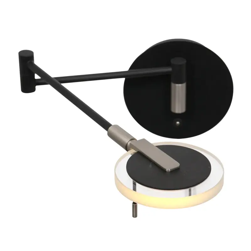 Foto 1 Wandlamp Turound 2733ZW Zwart Turound 2733ZW