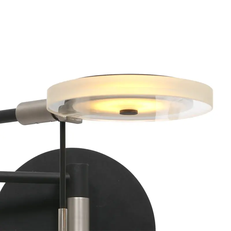 Foto 4 Wandlamp Turound 2733ZW Zwart Turound 2733ZW
