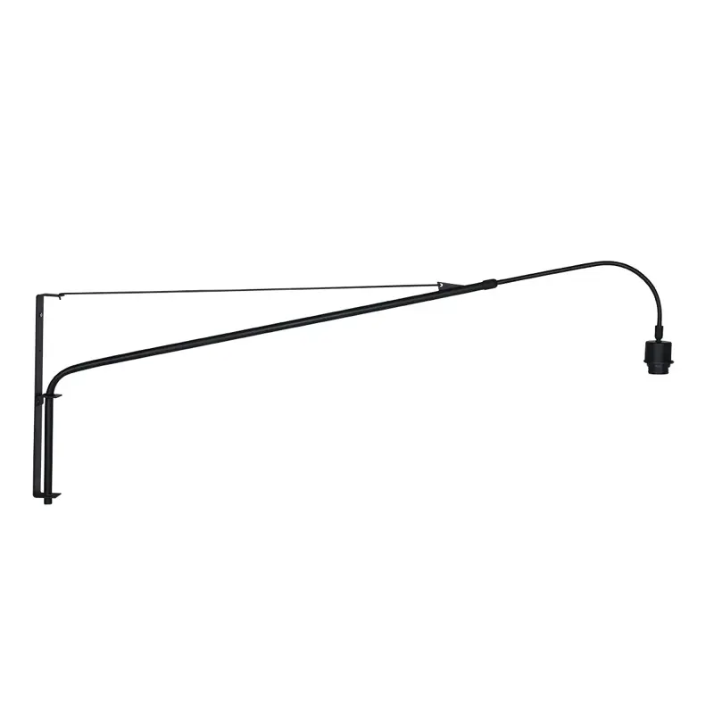 Foto 1 Wandlamp Elegant Classy 2574ZW Zwart Elegant Classy 2574ZW
