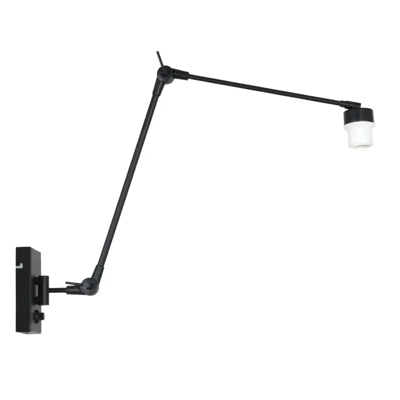 Foto 1 Wandlamp Prestige Chic 7396ZW Zwart Prestige Chic 7396ZW