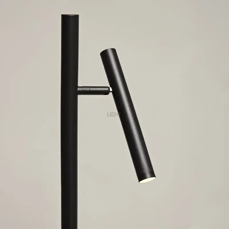 Foto 2 Leeslamp Luogo zwart 1 lichts met dimmer s 9010 z