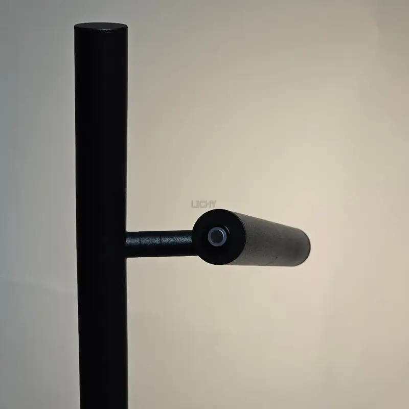 Foto 5 Leeslamp Luogo zwart 1 lichts met dimmer s 9010 z