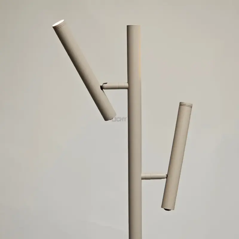 Foto 6 Leeslamp Luogo creme 2 lichts met dimmers s 9020 c