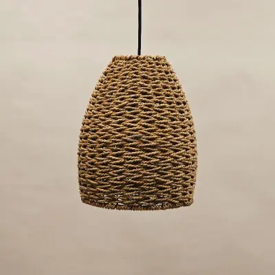 Foto van Hanglamp Lara zeegras 30cm hoog