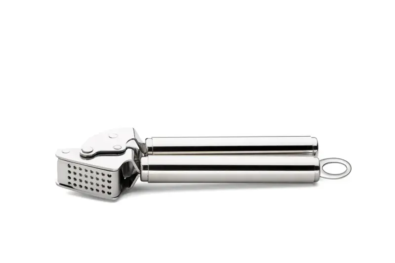 Foto 1 Knoflookpers RVS