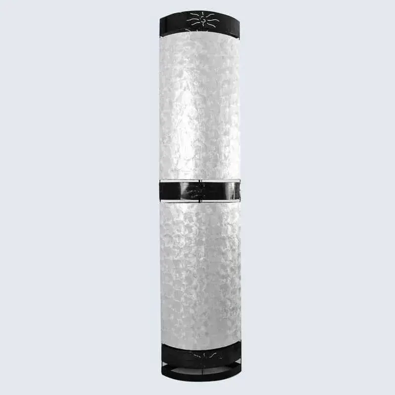 Foto 1 Vloerlamp schelp Ovaal Plat 150cm Parelmoer Wit 15064-150