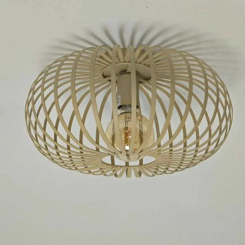 Foto 2 Plafondlamp zandkleur Agli 40cm 230033