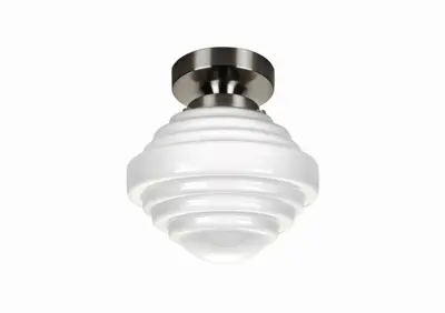 Foto van Plafondlamp York Opaal Ø15cm