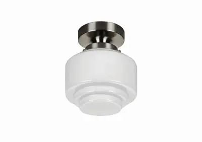 Foto van Plafondlamp Cambridge Opaal Ø15cm