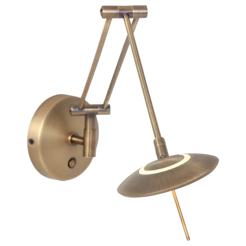 Foto 1 Wandlamp Zodiac 2110BR Brons Zodiac LED 2110BR