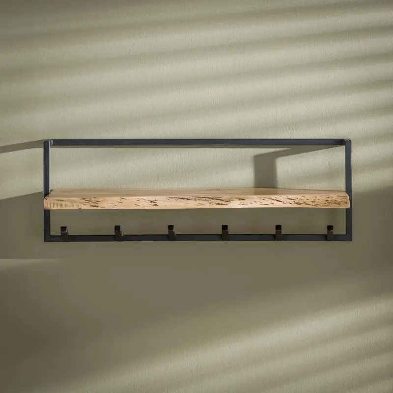 Foto 4 Kapstok Edge Shelve 6 haken