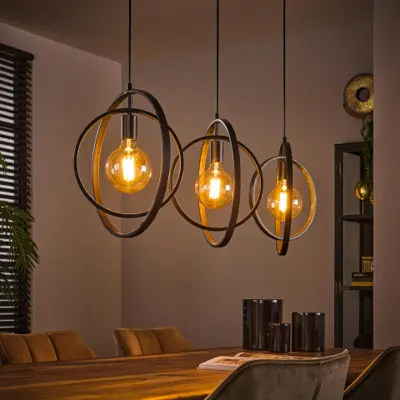 Foto van Hanglamp Turn Around 3 lichts