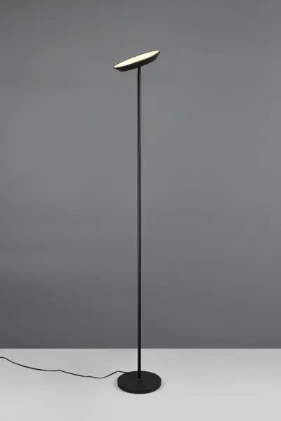 Foto van Budget Topper Vloerlamp Specter zwart