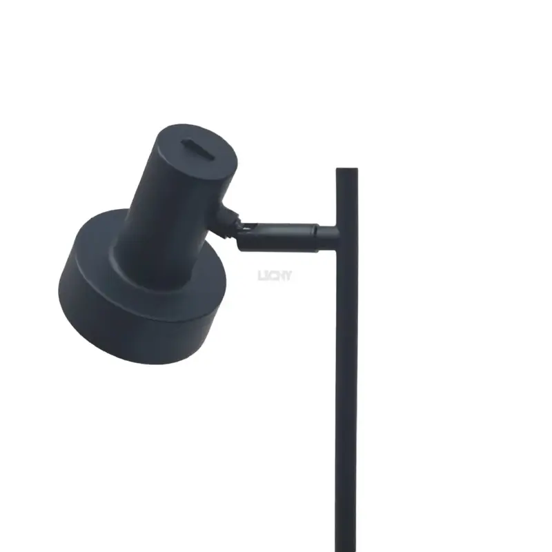 Foto 7 vloerlamp Lunata zwart 129cm kantelbaar S 9091 z