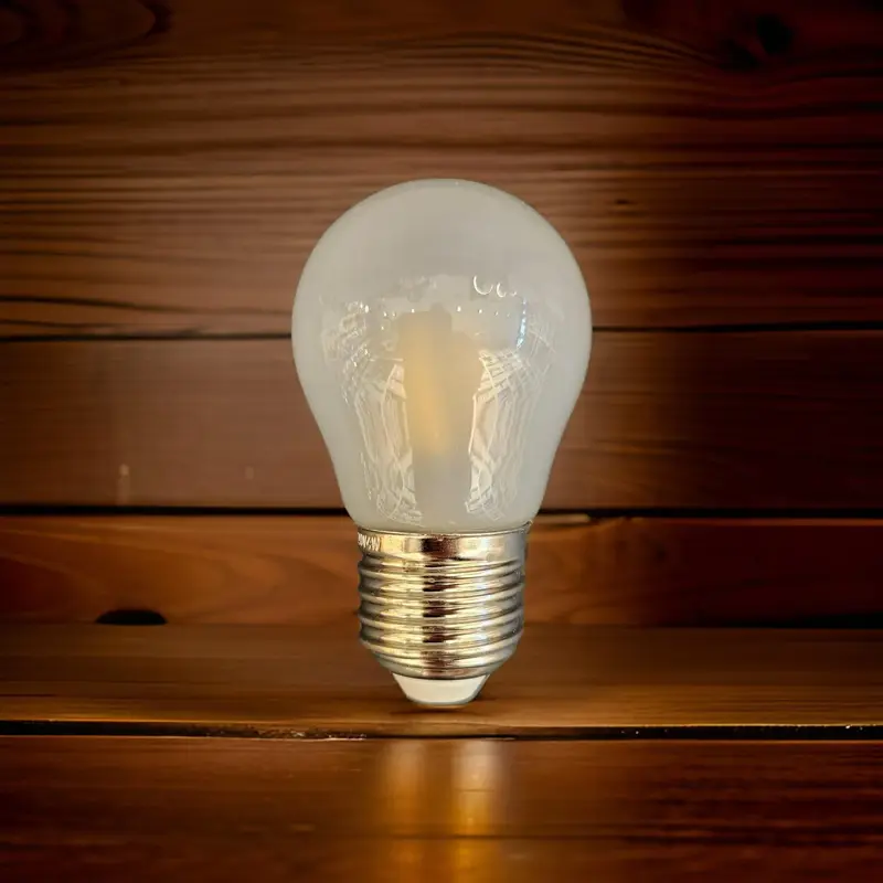Foto 2 Kogellamp 4W LED Helder E27