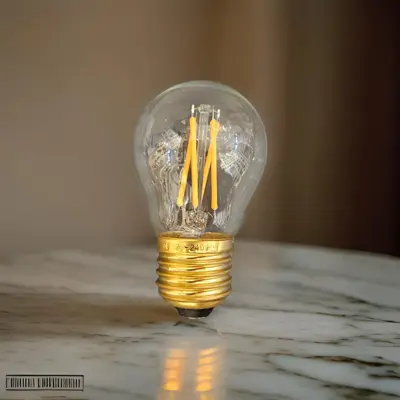 Foto van Kogellamp 2W LED Helder E27