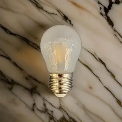 Foto van Kogellamp 2W LED Mat E27